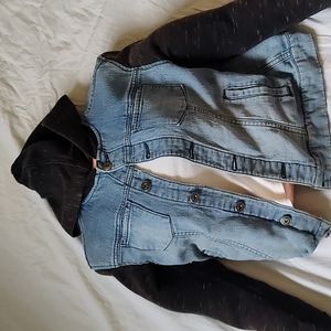 Sweatshirt/jean jacket for kids